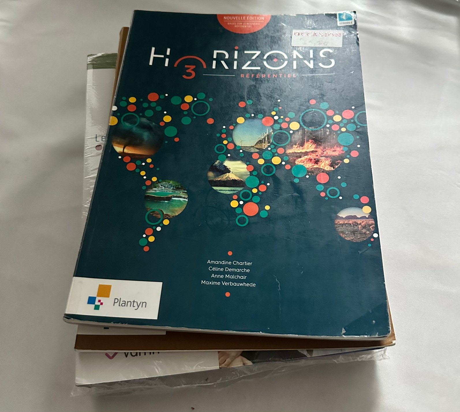 Horizon 3 – Manuel de géographie, Enlèvement, Comme neuf, Secondaire inférieur professionnel