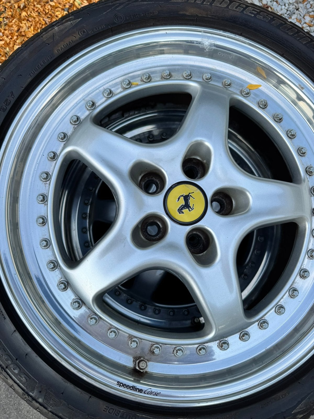 Jantes 18 pouces Ferrari Speedline en 3 parties, Autos : Pièces & Accessoires, Enlèvement, 18 pouces, Jante(s)