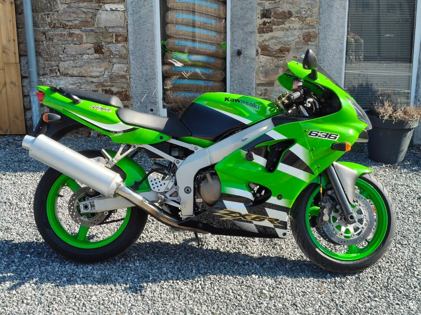 KAWASAKI ZX6R 636 - 2002 - CT ok, Particulier