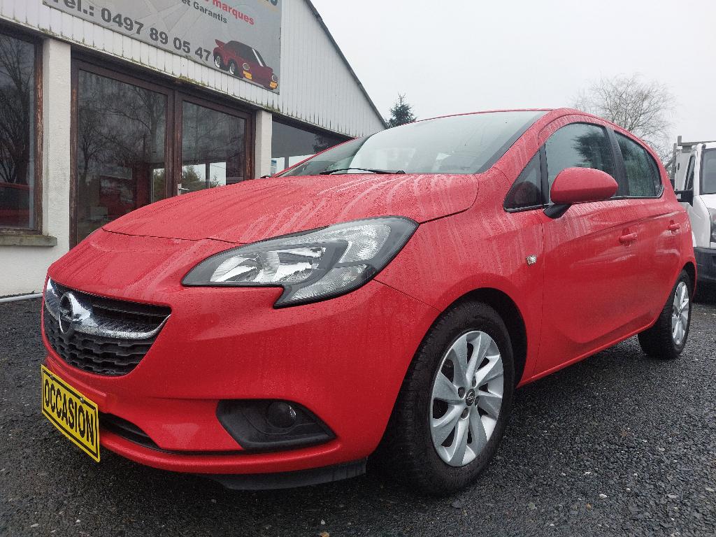 Opel Corsa 1.4i, Autos, Rouge, Achat, Entreprise, Entretenue par le concessionnaire
