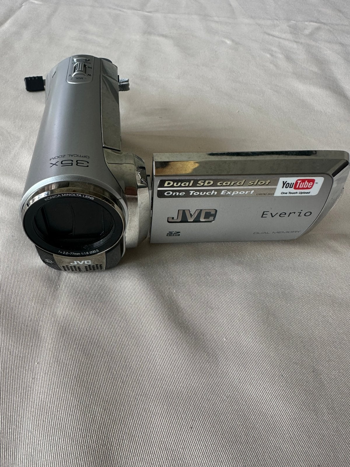 JVC Everio GZ-MS120 Camcorder (Zilver) – Zeer nette staat, TV, Hi-fi & Vidéo, Caméscopes numériques, Enlèvement, Comme neuf, Caméra