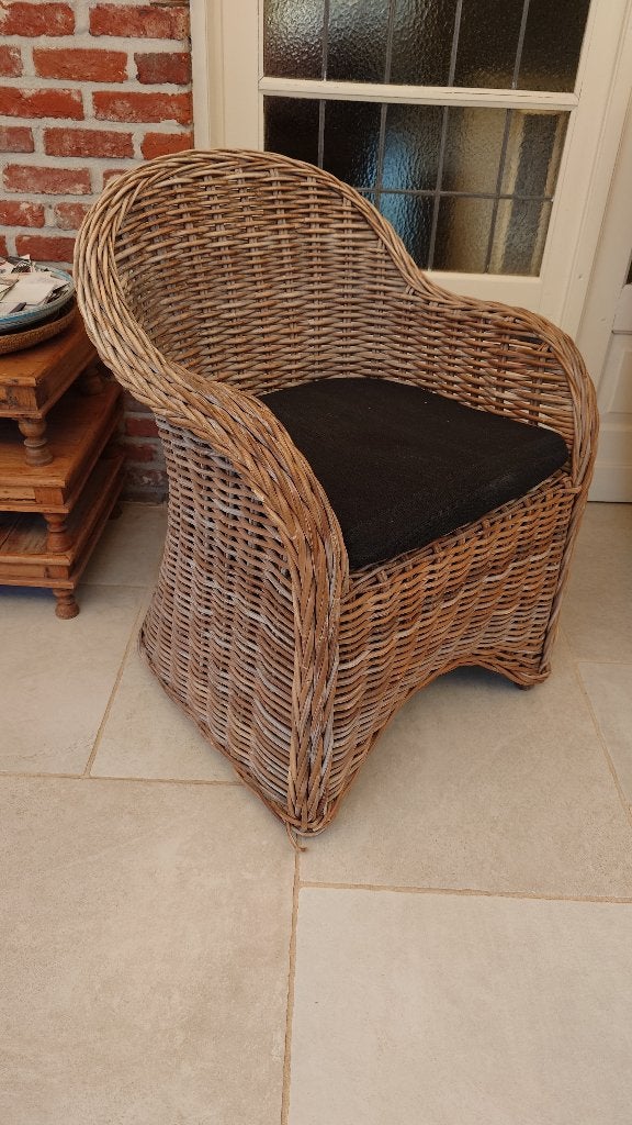 Tuinstoelen, Jardin & Terrasse, Chaises de jardin, Enlèvement, Utilisé, Rotin