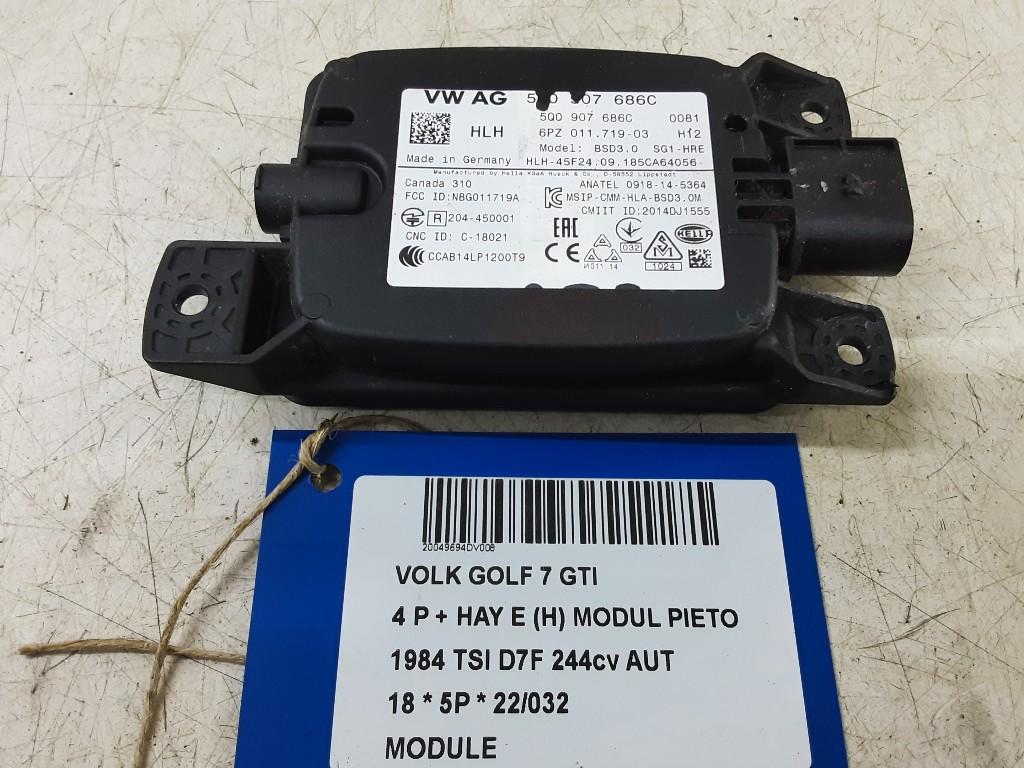 UNITE ELECTRONIQUE Volkswagen Golf VII (AUA) (5Q0907686C), Utilisé, Volkswagen