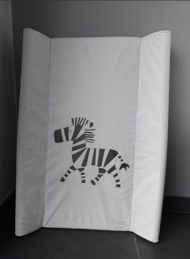 Matelas à langer Zebra Quax (comme neuf) Housse gratuite, Enlèvement, Comme neuf, Coussin à langer, Standard