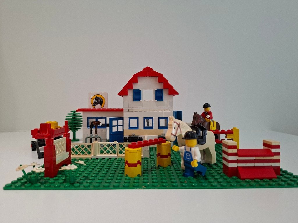 LEGO manege (met originele doos en handleiding), Instructions incluses, Lego, Ensemble complet, Enlèvement