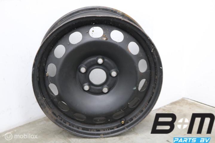 1 losse 16 inch stalen velg VW Golf 6 1K0601027A, Utilisé, Jante(s)