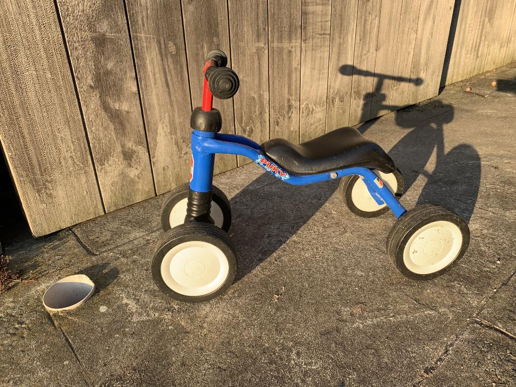 Loopfiets pukylino blauw, Enlèvement, Comme neuf, Vélo d'équilibre
