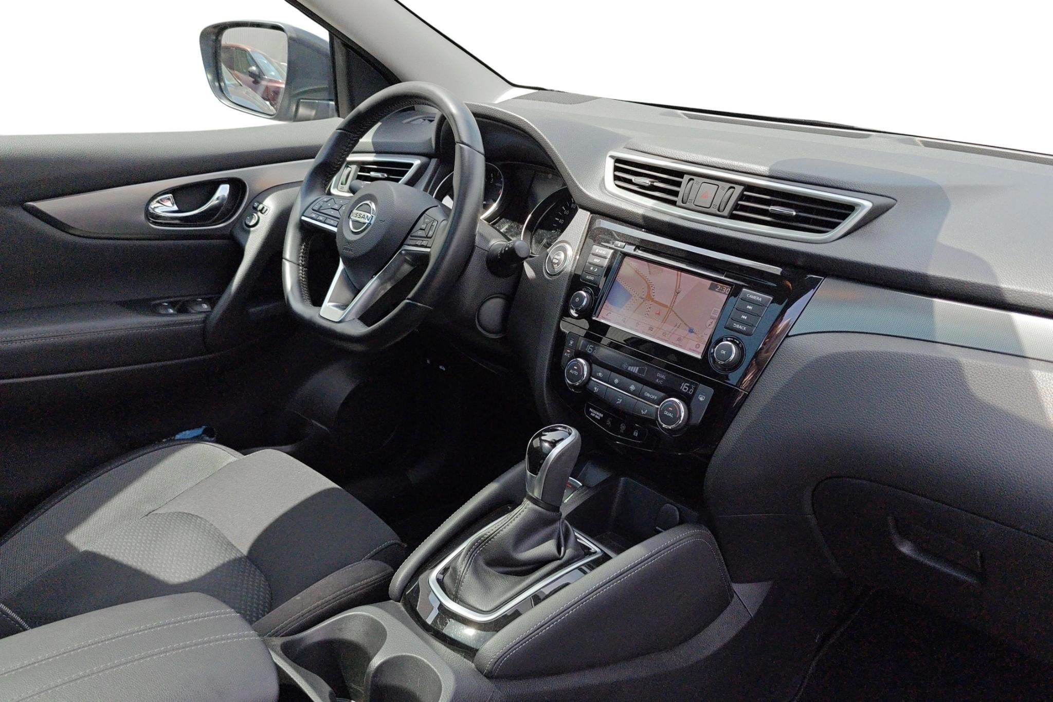 Nissan Qashqai DIG-T 160 EVAPO DCT N-Connecta + Design Pack, Auto's, Nissan, Stof, Gebruikt, Zwart, 4 cilinders
