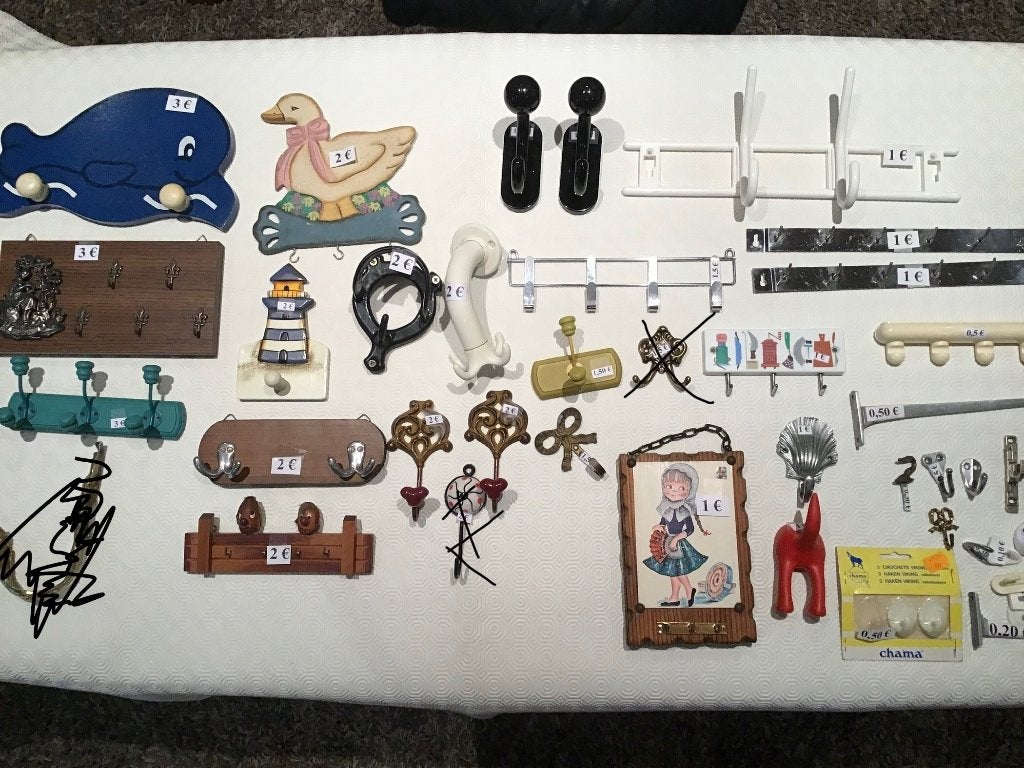 diverse kleine kapstokken, Huis en Inrichting, Woonaccessoires | Kapstokken, Ophalen of Verzenden, Zo goed als nieuw