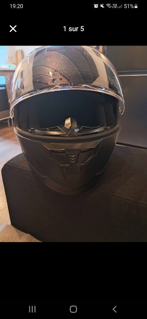 S motorhelm, Motoren, Dames, Integraalhelm, S, Tweedehands