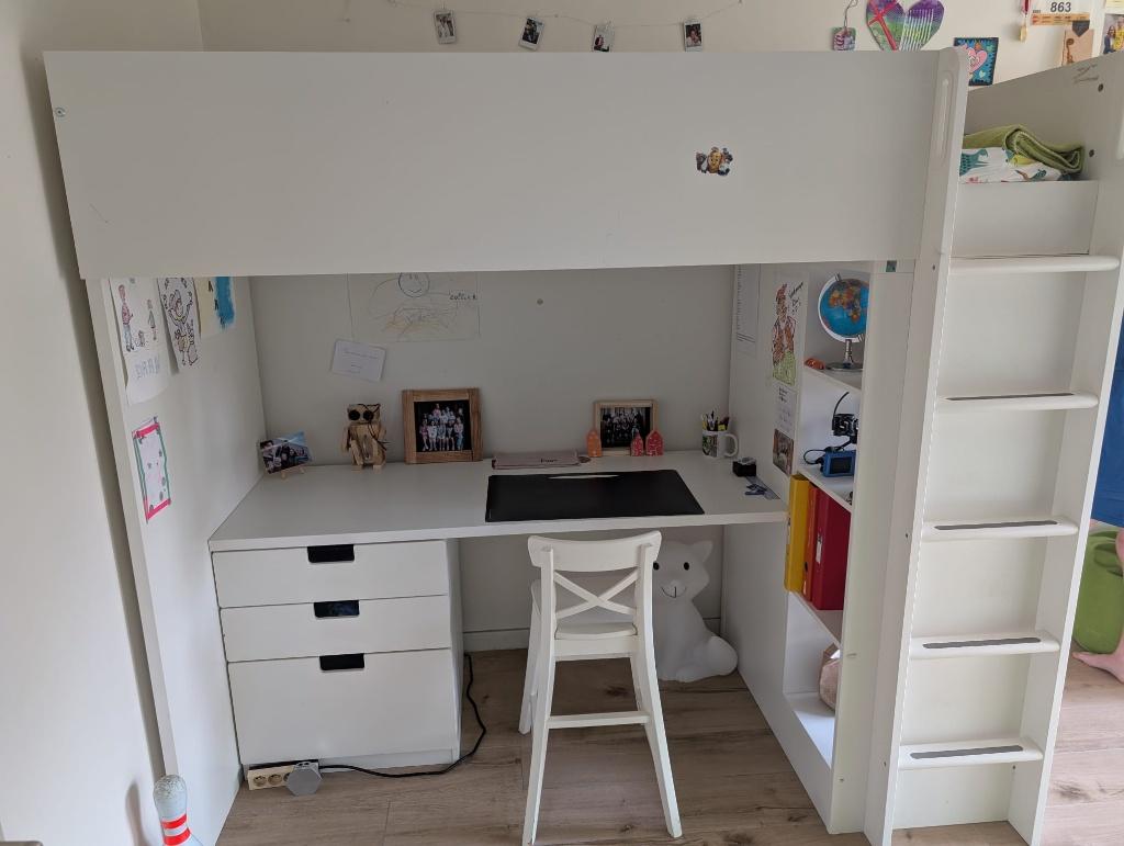 Hoogslaper, Enlèvement, Utilisé, Lit mezzanine