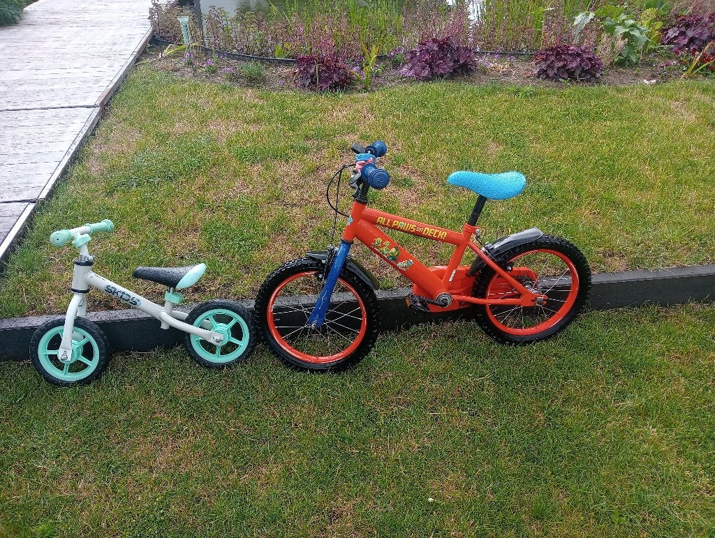Paw Patrol fiets, Ophalen