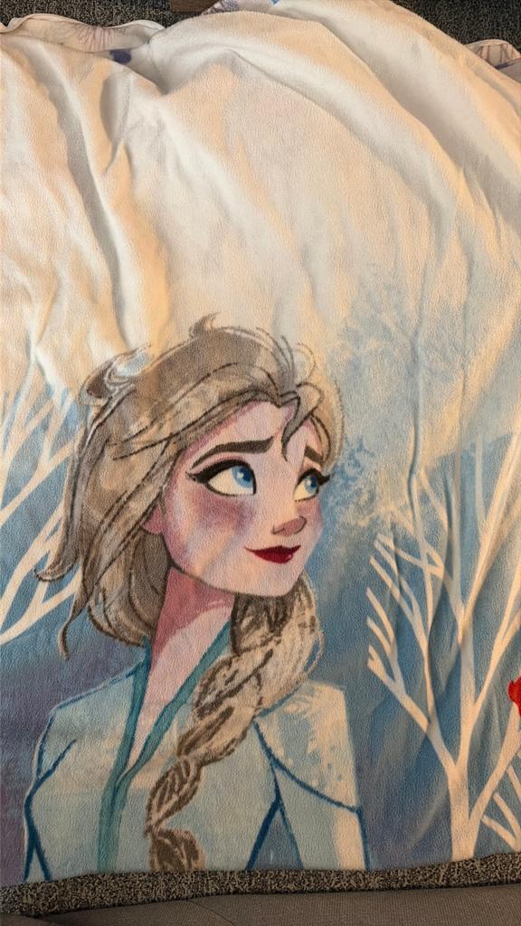 Overtrek met sloop frozen, Kinderen en Baby's, Ophalen, Zo goed als nieuw