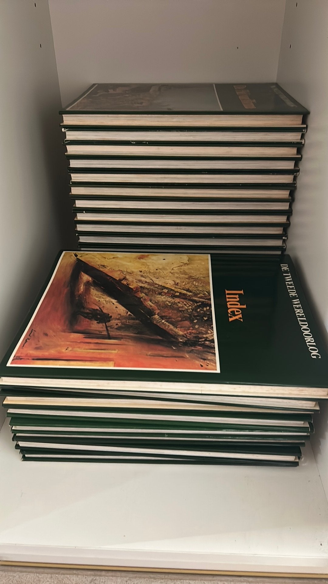 Boekenreeks De Tweede Wereldoorlog, Ophalen, Zo goed als nieuw