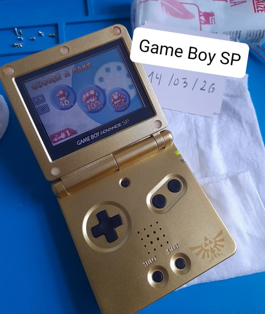 Console Nintendo Game Boy Advance SP GBA SP - Edition Zelda, Enlèvement ou Envoi