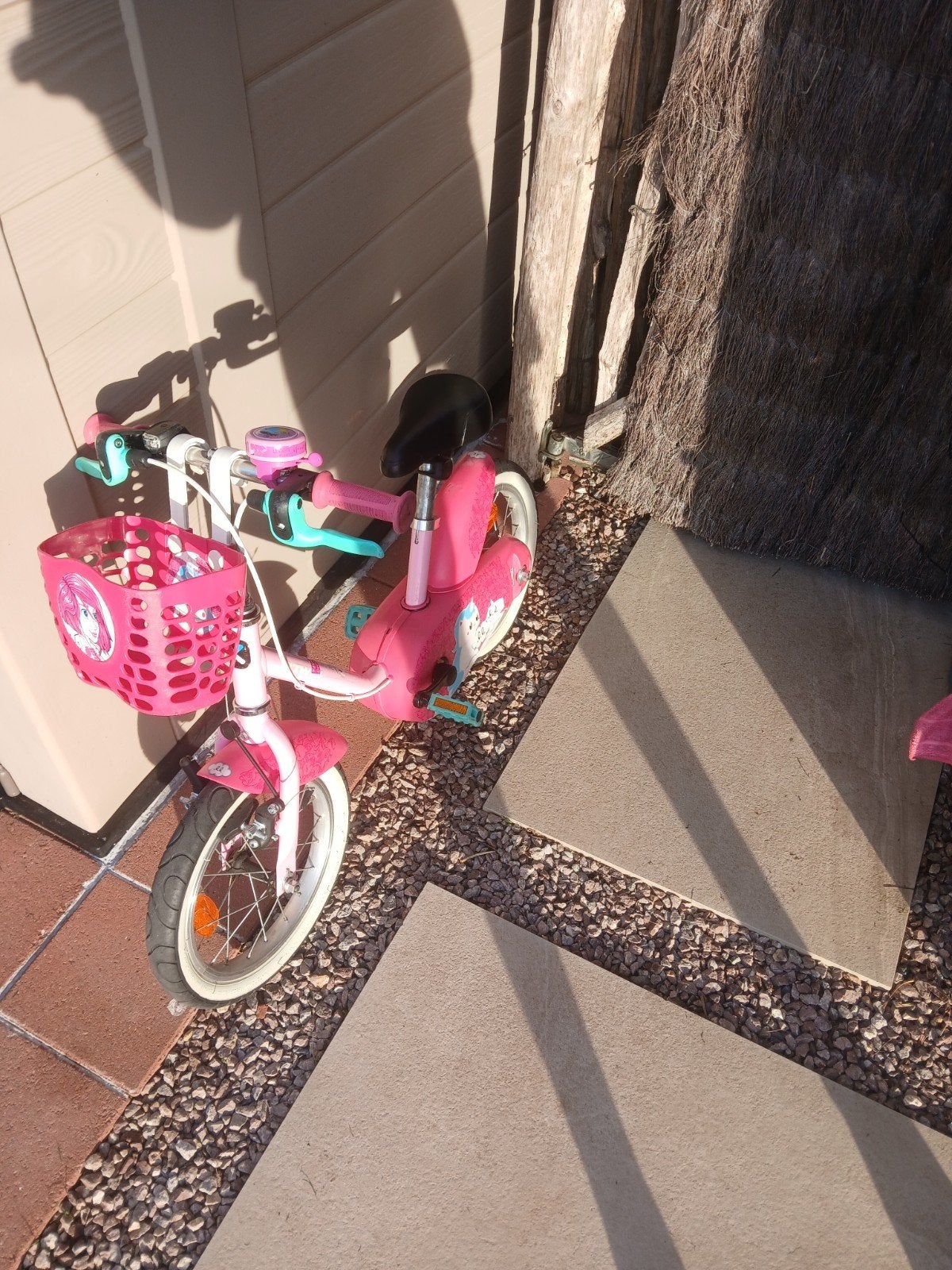 kinderfiets b twin, Fietsen en Brommers, Ophalen, Zo goed als nieuw
