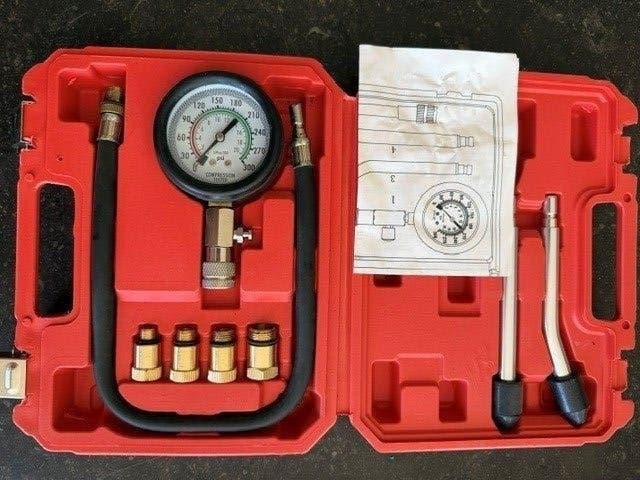 complete set compressiemeter voor benzinemotor, Auto diversen, Autogereedschap, Ophalen, Nieuw