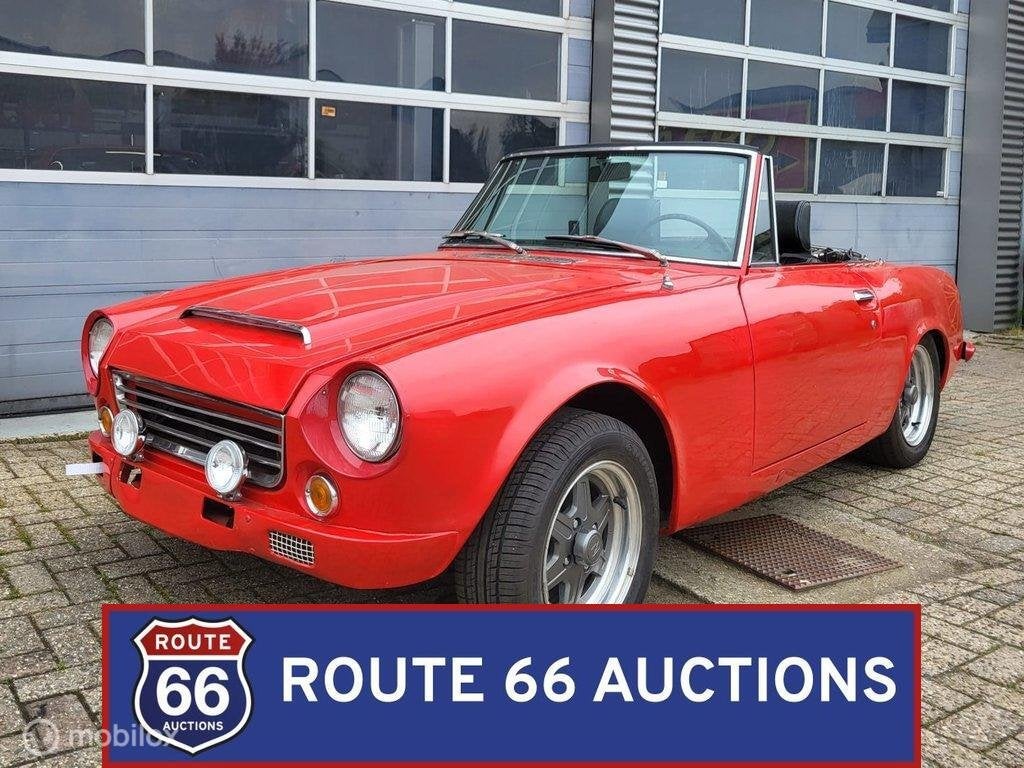 Datsun Fairlady 1600 | 1968 | Route 66 Auctions, Auto's, Overige merken, Zwart, Bedrijf, Handgeschakeld