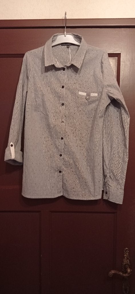 Chemisier, Taille 38/40 (M), Gris, Enlèvement ou Envoi, Cassis