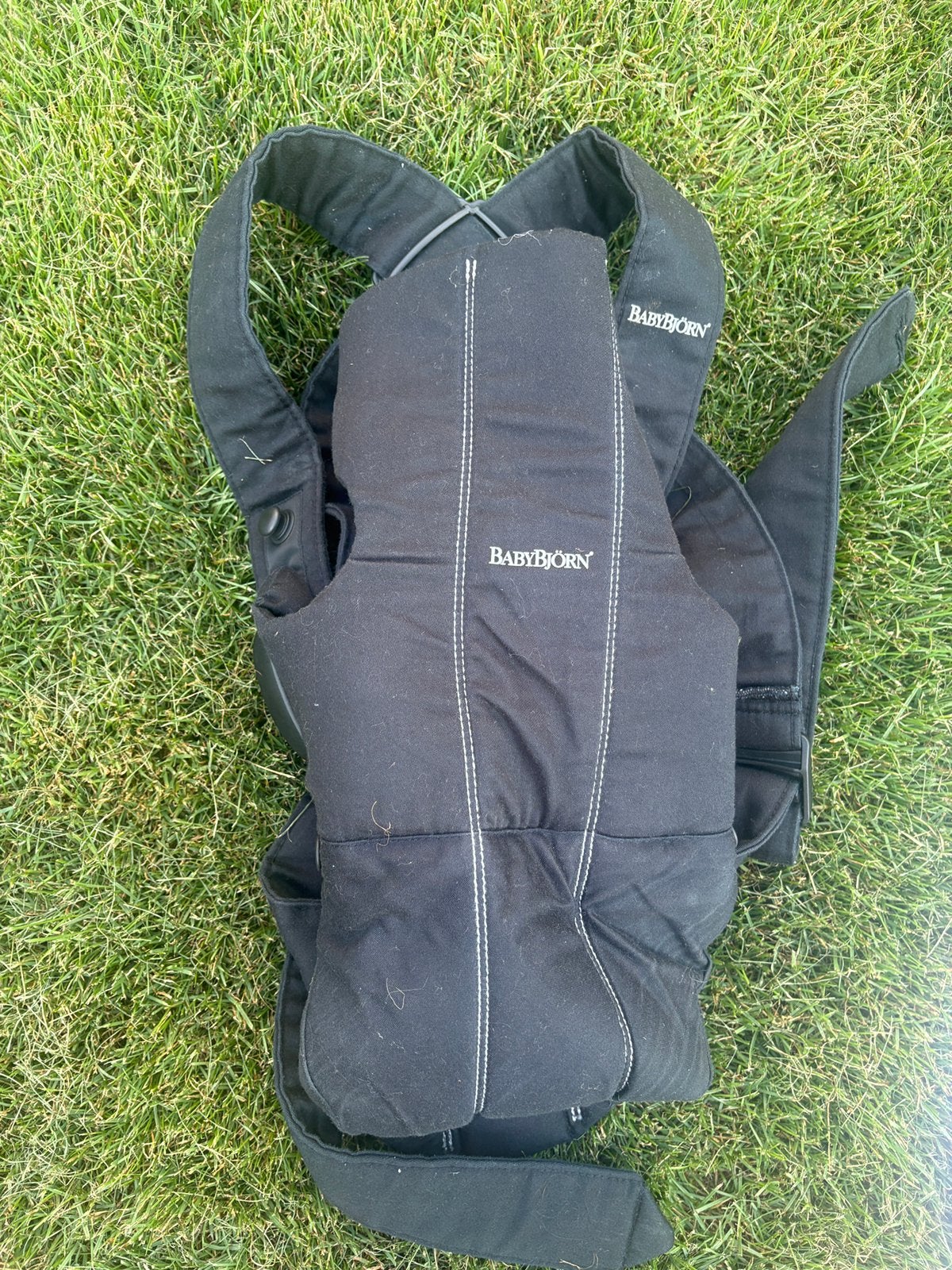 Draagzak Babybjorn mini zwart, Kinderen en Baby's, Babydragers en Draagdoeken, Ophalen of Verzenden, Zo goed als nieuw, Draagzak
