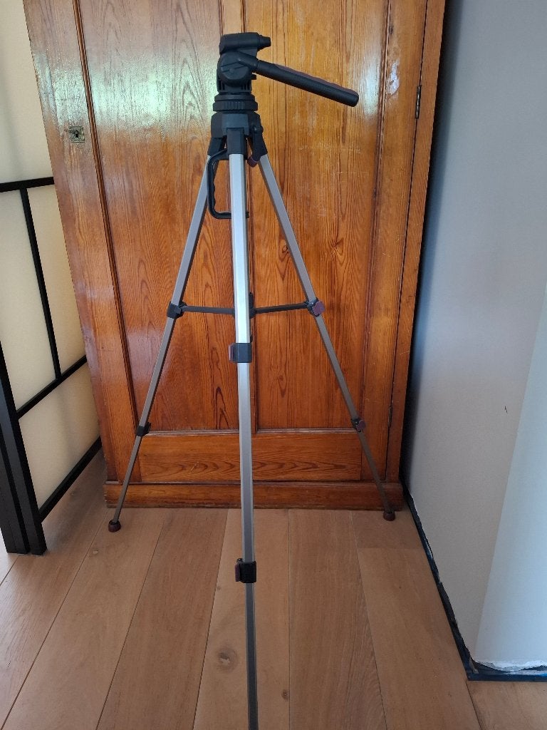 Statief Hama Gamma series, Ophalen, Gebruikt, 125 cm of minder, Driepoot