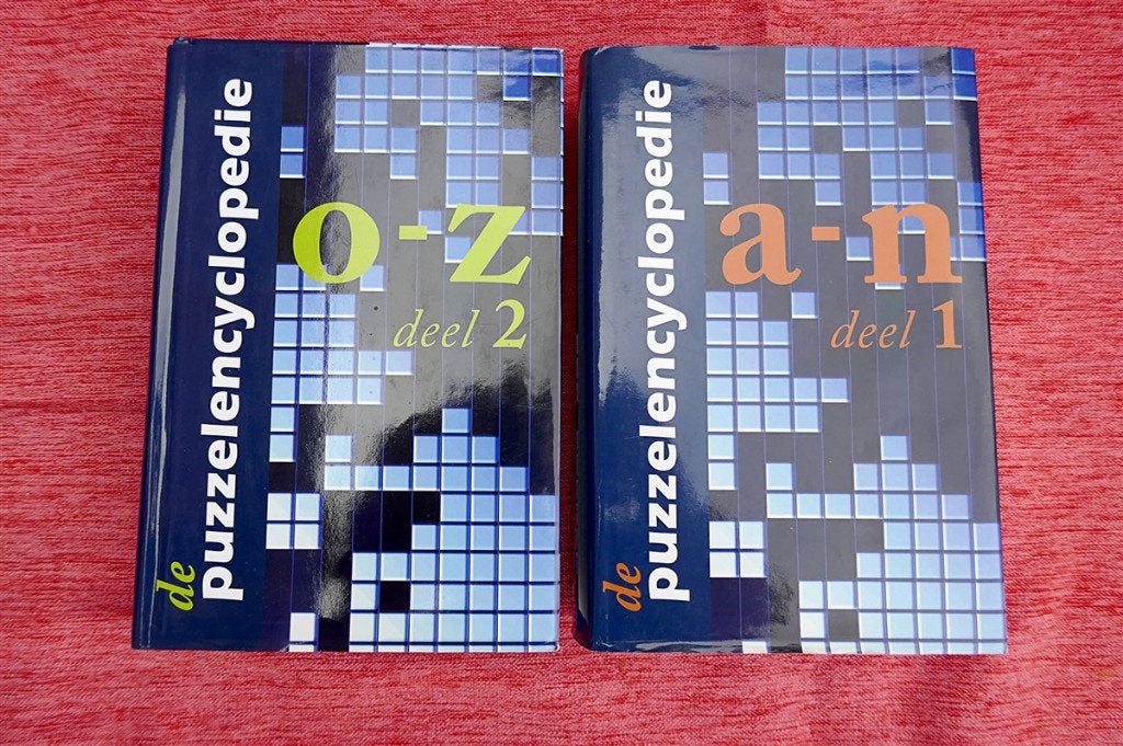 puzzelencyclopedie, Boeken, Hobby en Vrije tijd, Ophalen of Verzenden, Zo goed als nieuw