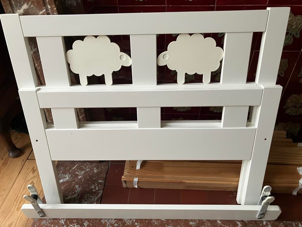 Lit bébé Ikea, Kritter, 70 x 160 cm, très bon état !, 70 à 85 cm, Comme neuf, Sommier à lattes, Enlèvement