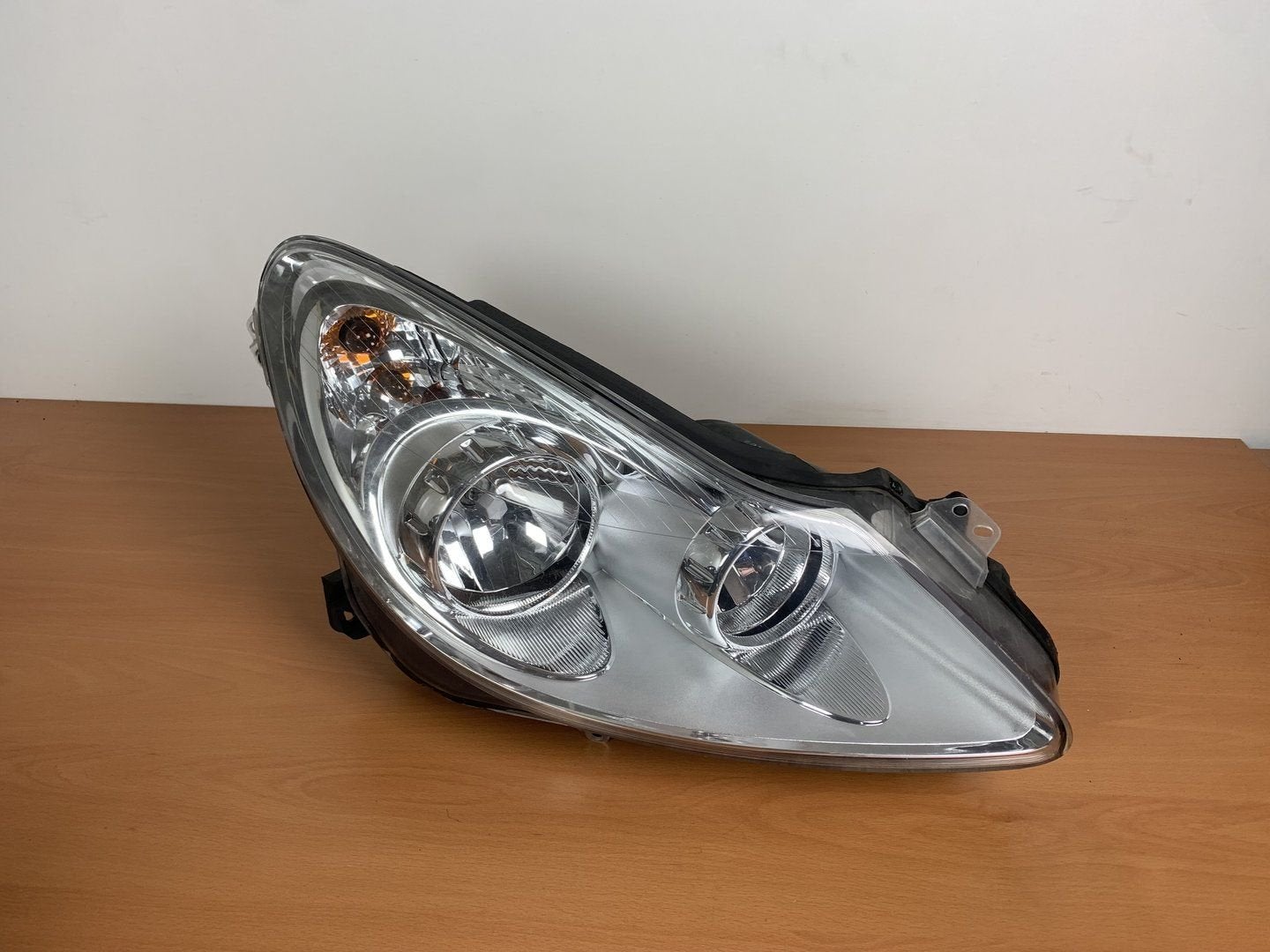koplamp Rechts opel corsa D 2006 tot 2010 chroom nette staat, -, Opel, Utilisé, -