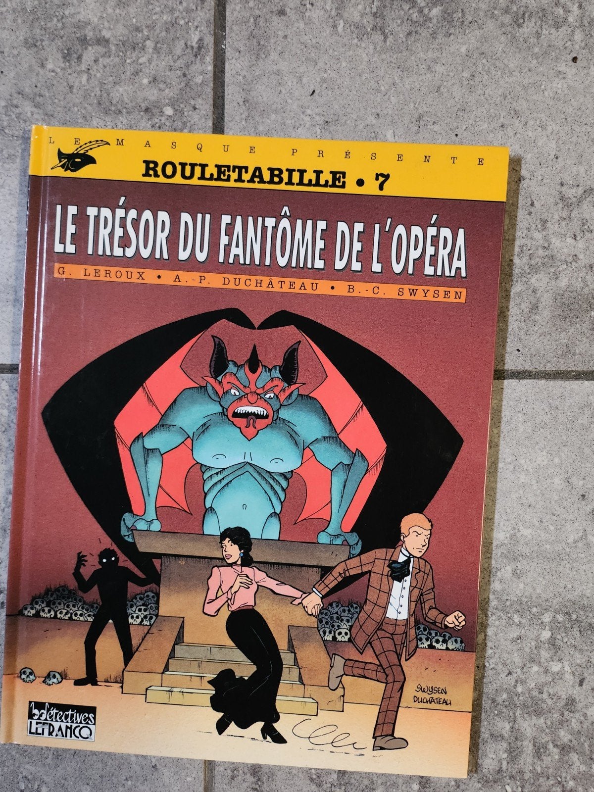 bande dessinée rouletabille, Livres, BD, Enlèvement ou Envoi