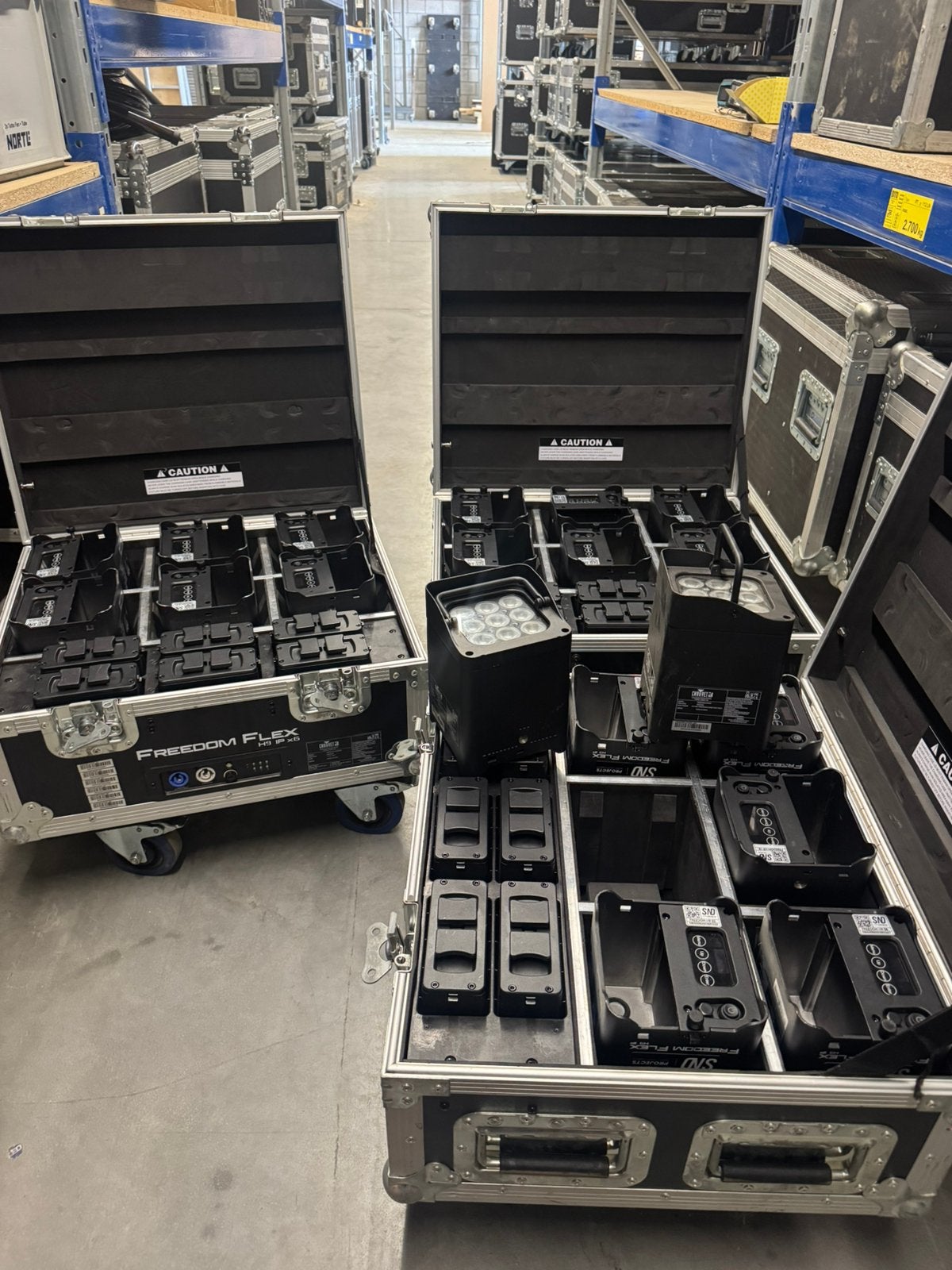 Chauvet Freedom Flex H9 Set – Compleet & Direct Inzetbaar, Ophalen, Zo goed als nieuw
