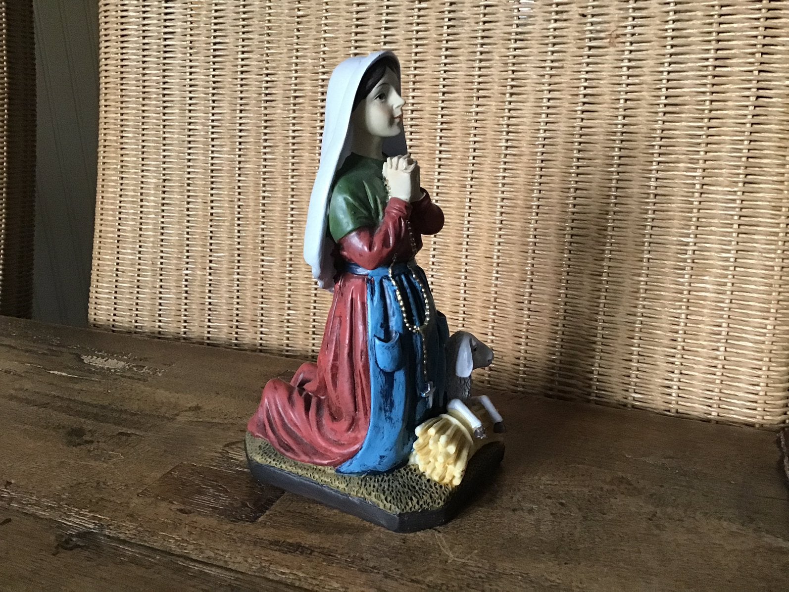 Belle statue de Sainte Bernadette de Lourdes, Enlèvement ou Envoi, Comme neuf, Image