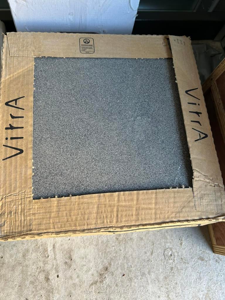 Vitra Dotti Dark Grey 30x30 tegels, Bricolage & Construction, Dalles & Carrelages, Neuf, 20 à 40 cm, Carrelage de sol, Céramique