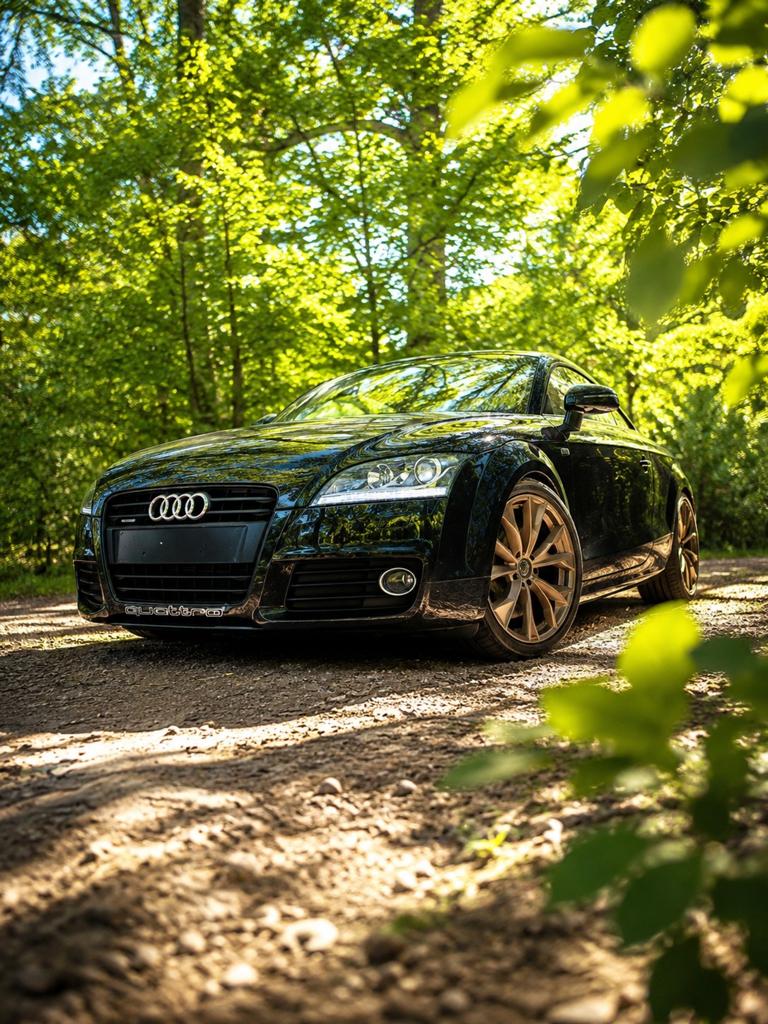 Audi TT Quattro 2.0 avec S-Tronic, Autos, Euro 5, 155 kW, Noir, Automatique