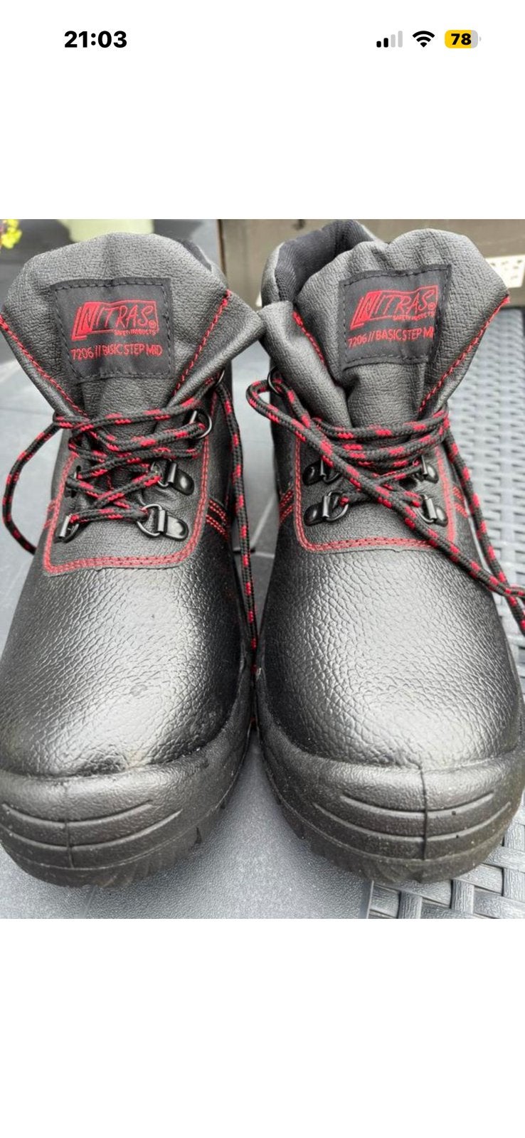 WERKSCHOENEN, Ophalen, Zo goed als nieuw