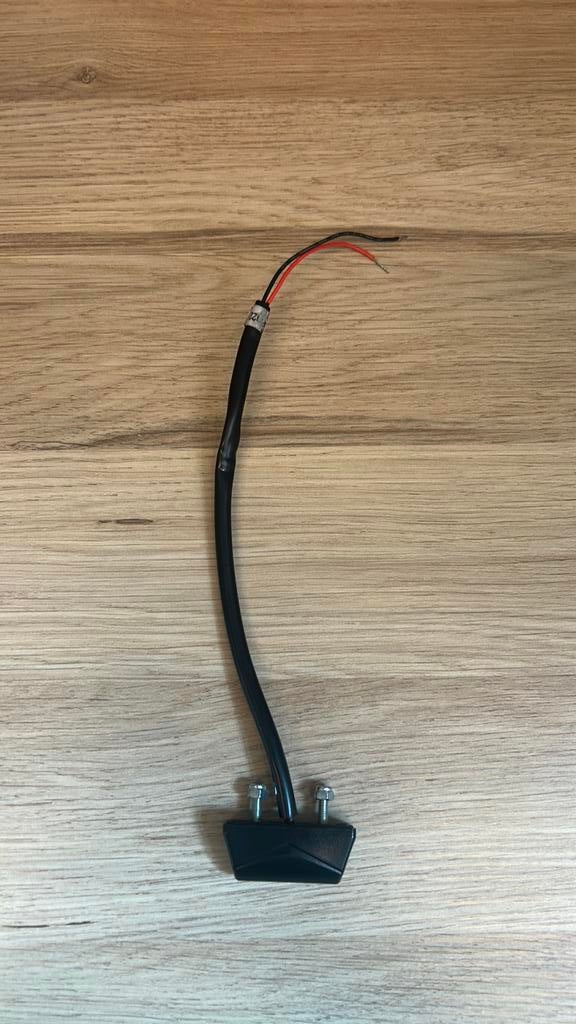 Evotech nummerplaat verlichting, Ophalen