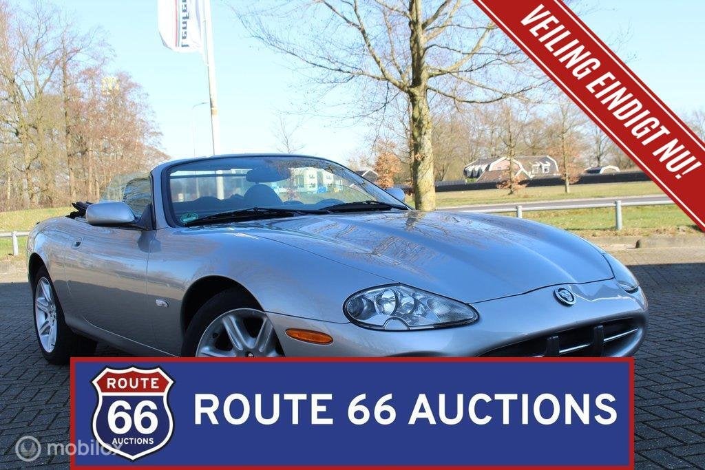 Jaguar XK8 4.0 Cabriolet | 1999 | Route 66 Auctions, Autos, Achat, Entreprise, Boîte manuelle, Autre carrosserie