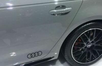 Audi ringen logo sticker, Verzamelen, Ophalen of Verzenden, Nieuw, Auto of Motor