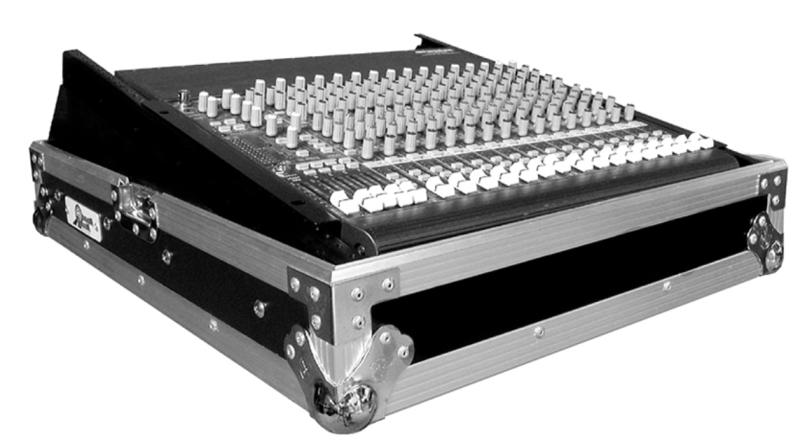 Road ready rrm19r - universal 19" mixer case with rack rails, Muziek en Instrumenten, Behuizingen en Koffers, Ophalen, Zo goed als nieuw
