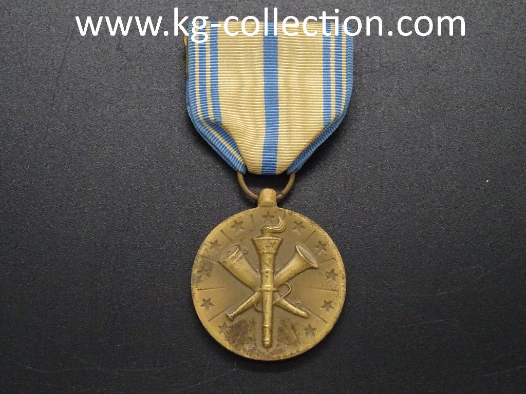 Amerikaanse Armed Forces Reserve Medal - Army versie wo2, Verzamelen, Ophalen of Verzenden, Landmacht, Lintje, Medaille of Wings
