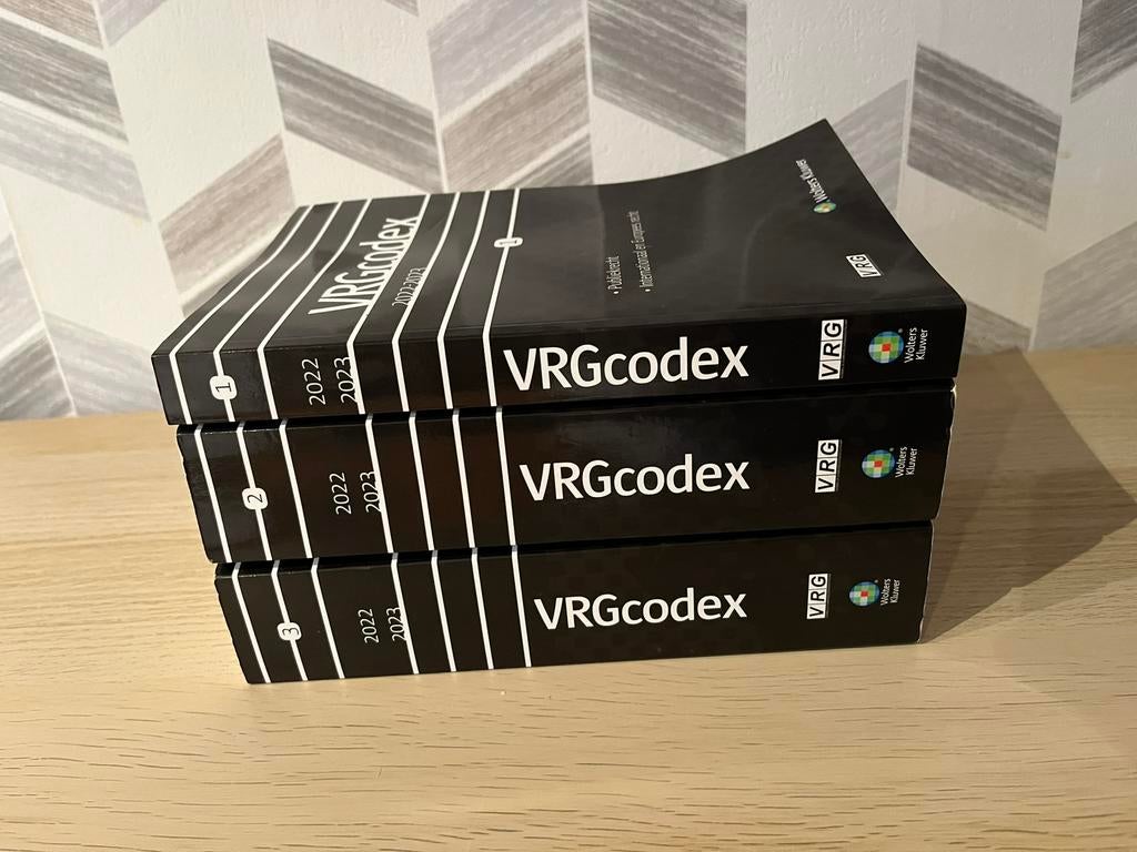 VRGcodex boeken 2022-2023, Boeken, Economie, Management en Marketing, Gelezen, Overige onderwerpen, Ophalen of Verzenden