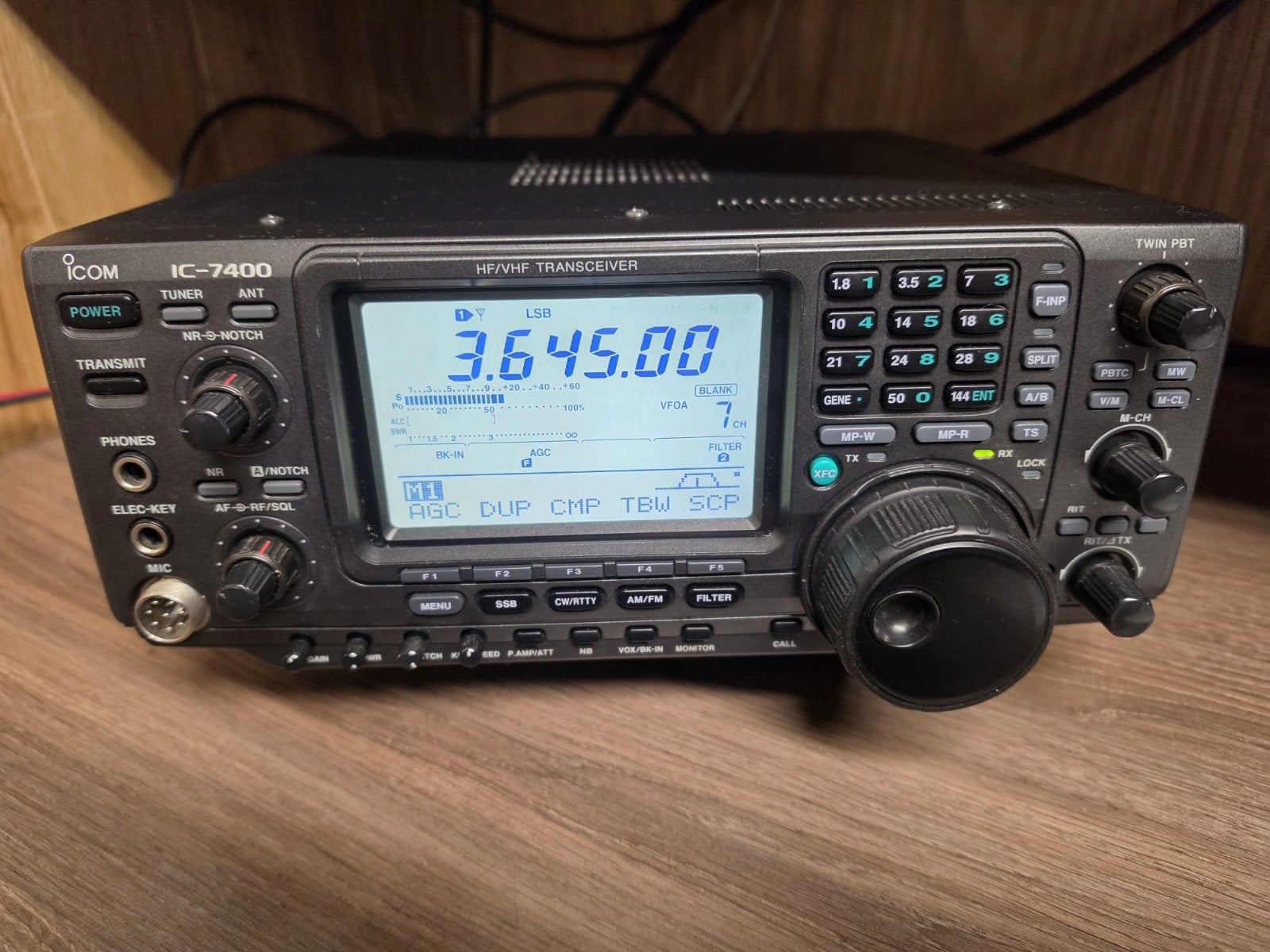 Icom ic 7400, Ophalen of Verzenden, Zo goed als nieuw, Zender en Ontvanger
