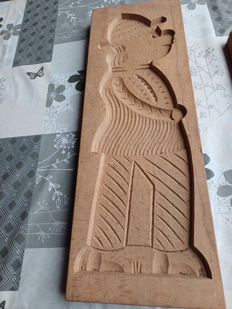 Mooie grote houten speculaas vorm, Ophalen