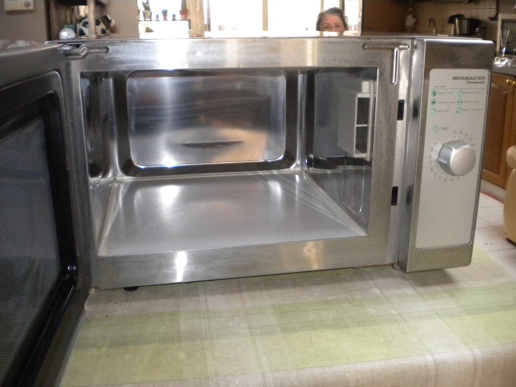MICRO GOLFOVEN, Elektronische apparatuur, Microgolfovens, Ophalen, Gebruikt, Microgolfoven, 45 tot 60 cm