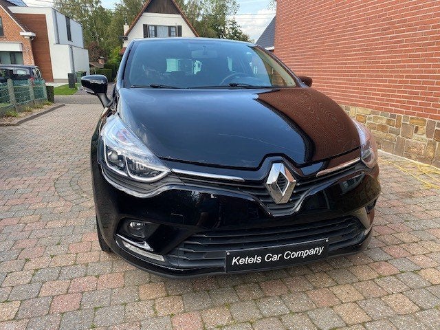 RENAULT CLIO/90PK/ZEER MOOI/GARANTIE, Voorwielaandrijving, 4 deurs, Stof, Zwart