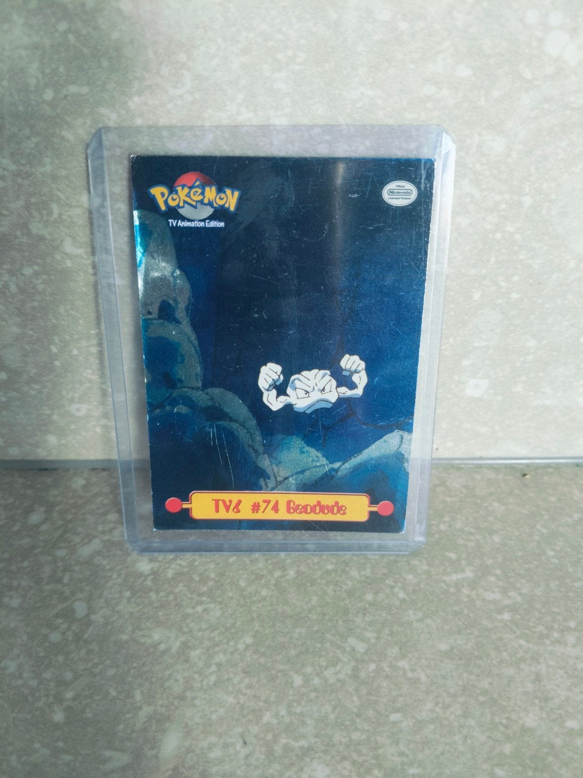 Pokemon kaart Tv6 geodude 1999 Topps, Envoi