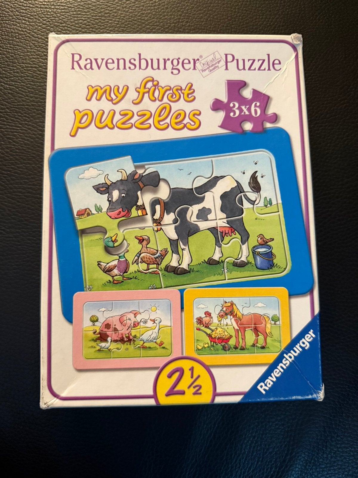 Puzzel dieren, Ophalen of Verzenden, Minder dan 10 stukjes, Zo goed als nieuw, 2 tot 4 jaar