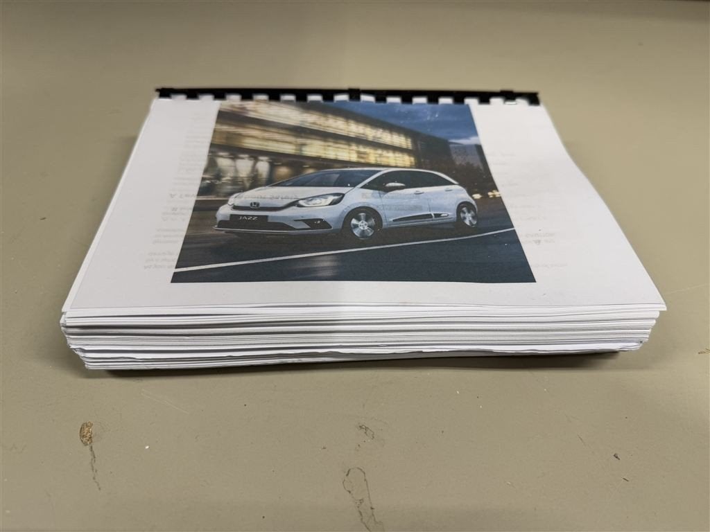 honda jazz model owners manual - handleiding, Enlèvement ou Envoi