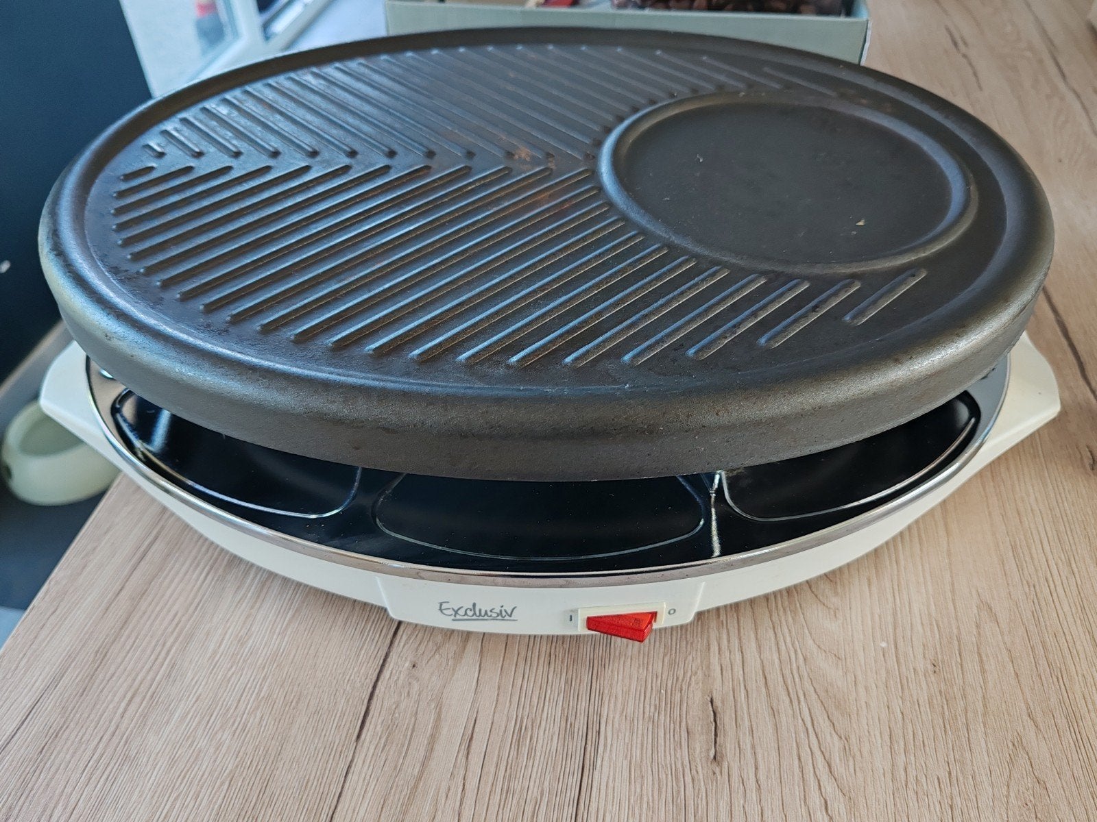 Appareil raclette, Enlèvement