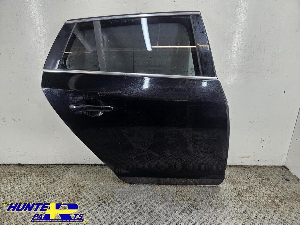 Portier RA zwart 452 Volvo V60 I ('10-'18), Gebruikt, Deur, Achter, Ophalen of Verzenden