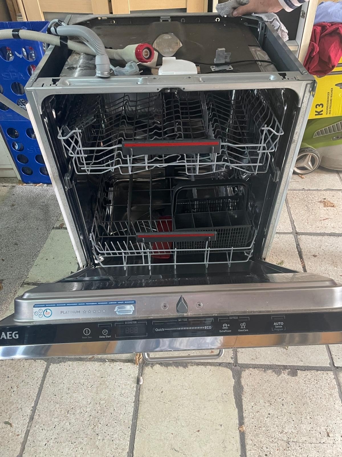 vaatwasser AEG, Elektronische apparatuur, Vaatwasmachines, Ophalen, Inbouw